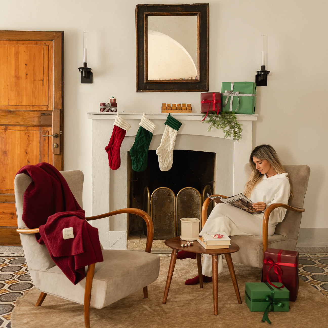 dalfilo-plaid-in-maglia-rif-lana-rigenerata-130x180-cm image 3