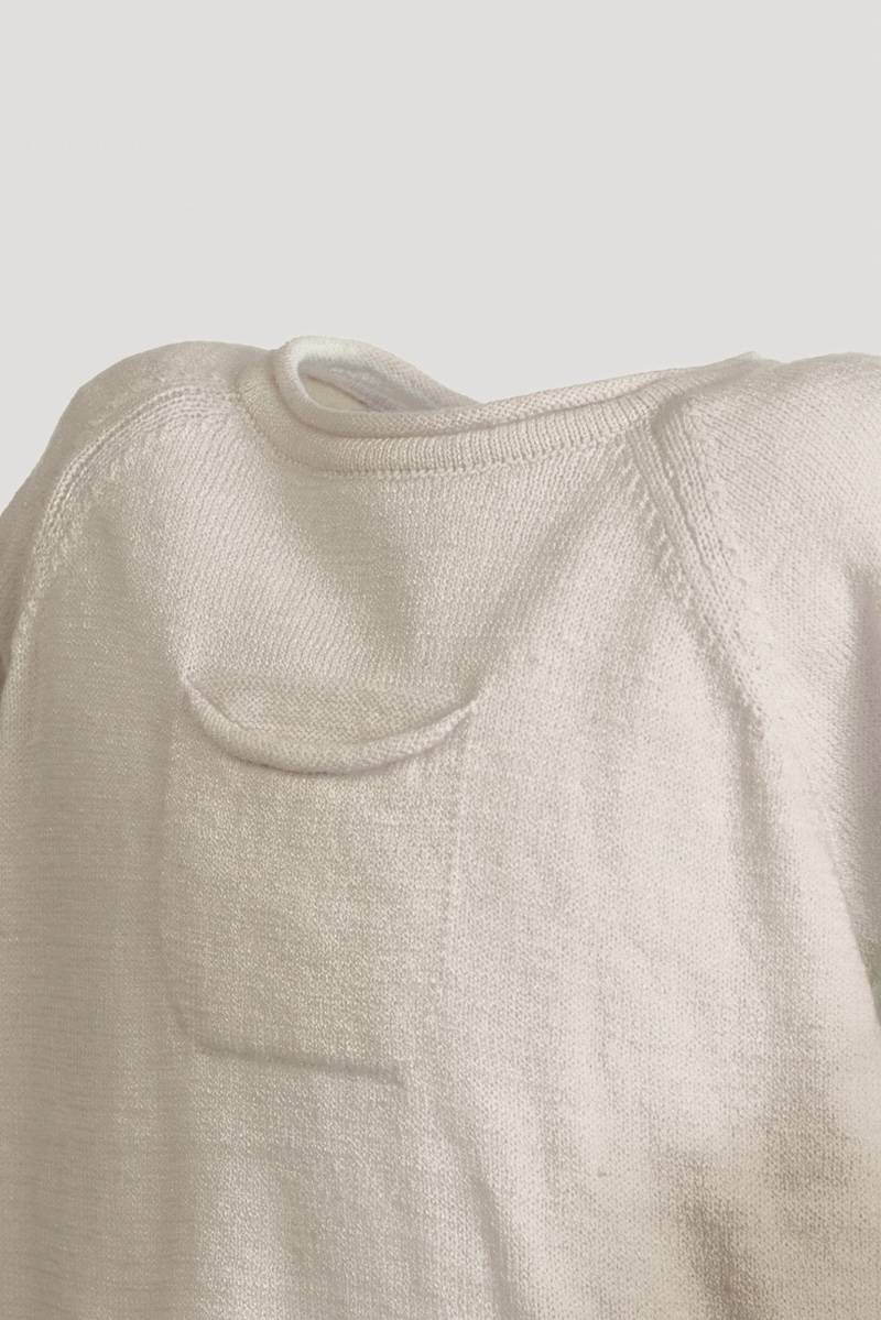 bamboom-maglia-maniche-corte-con-tasca-bimbo-sand-10 image 3