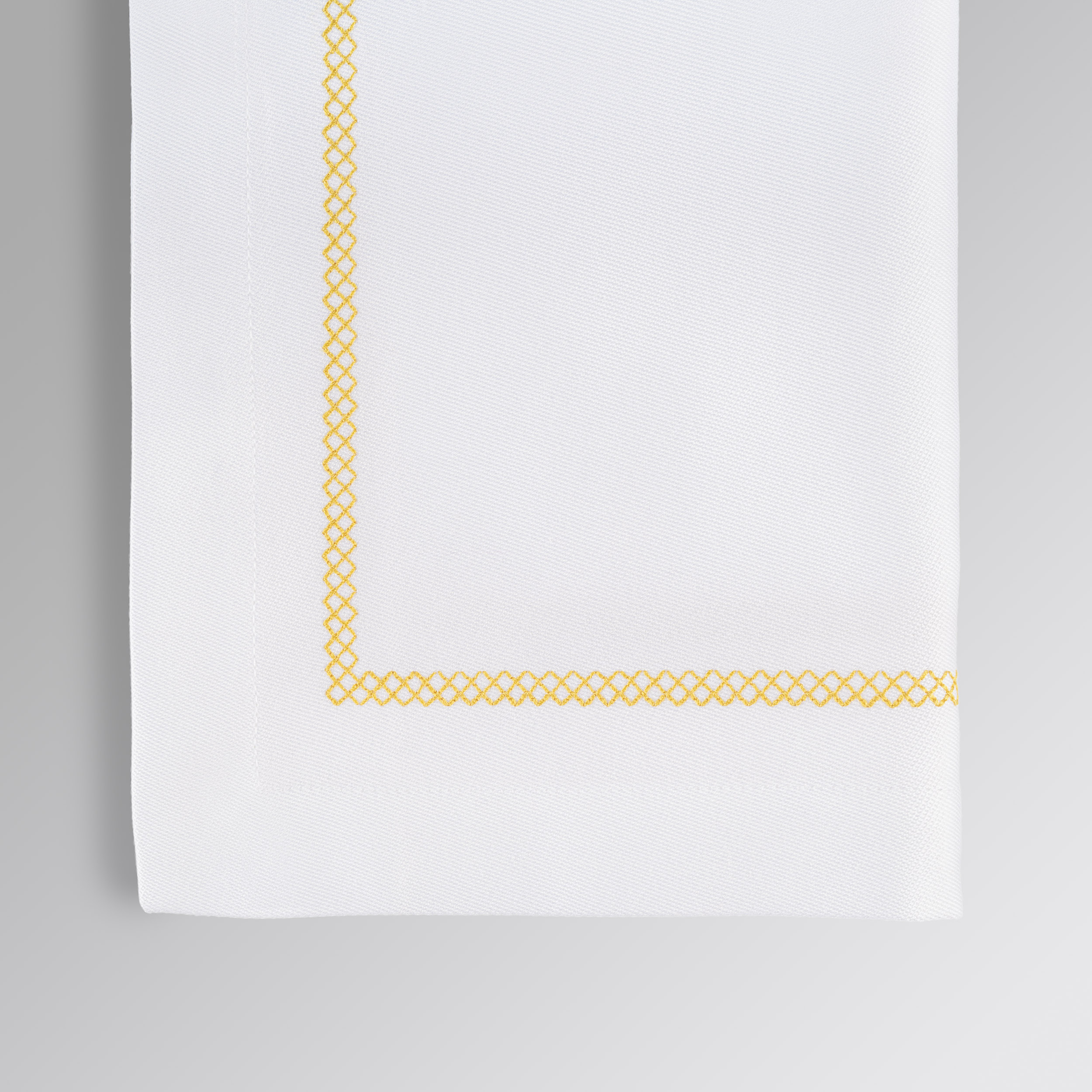 rivolta-carmignani-prezioso-tovagliolo-45x45-cm-in-cotone-con-ricamo-oro image 2