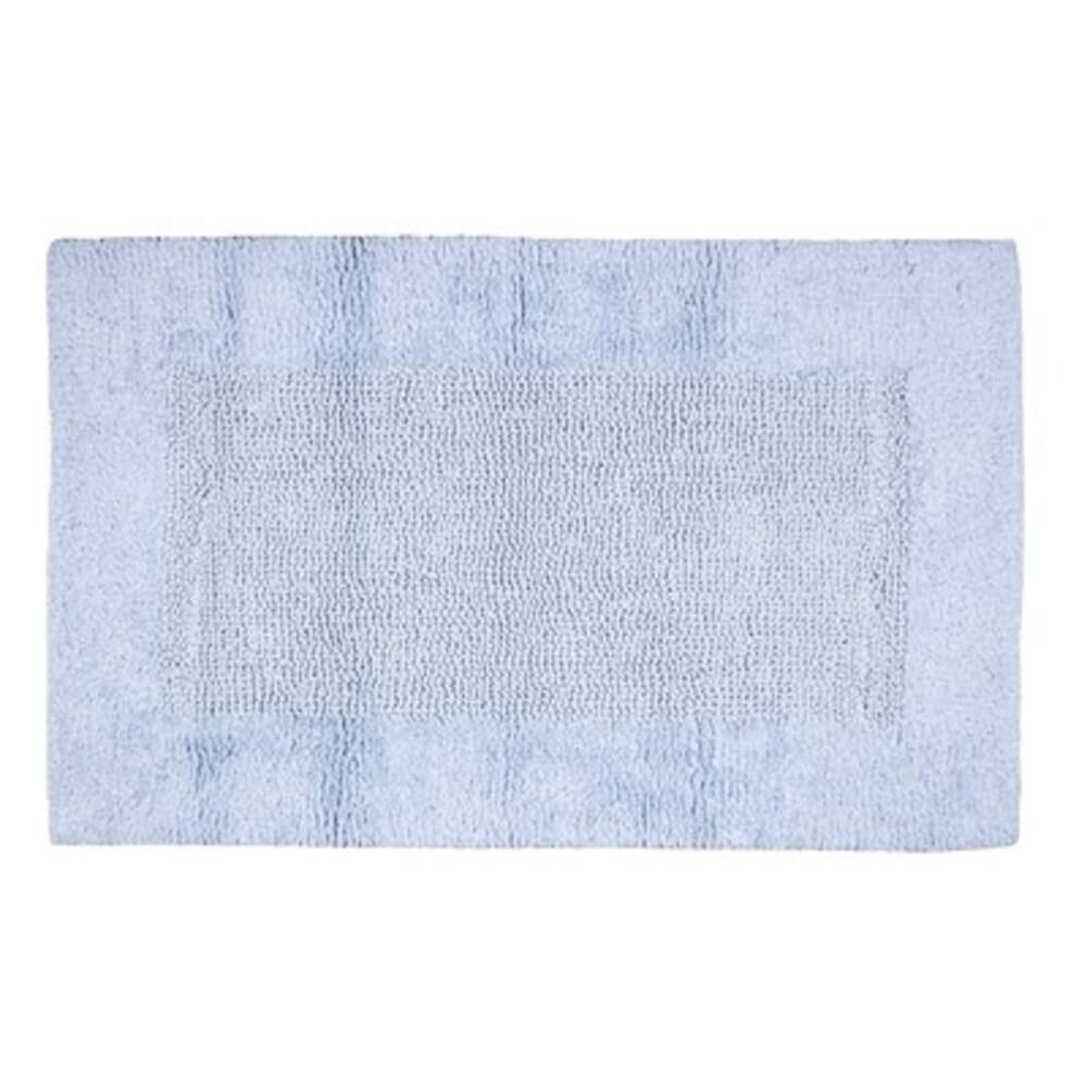 fazzini-up-and-down-tappeto-puro-cotone-reversibile-70x140-cm-blue-fog image 1