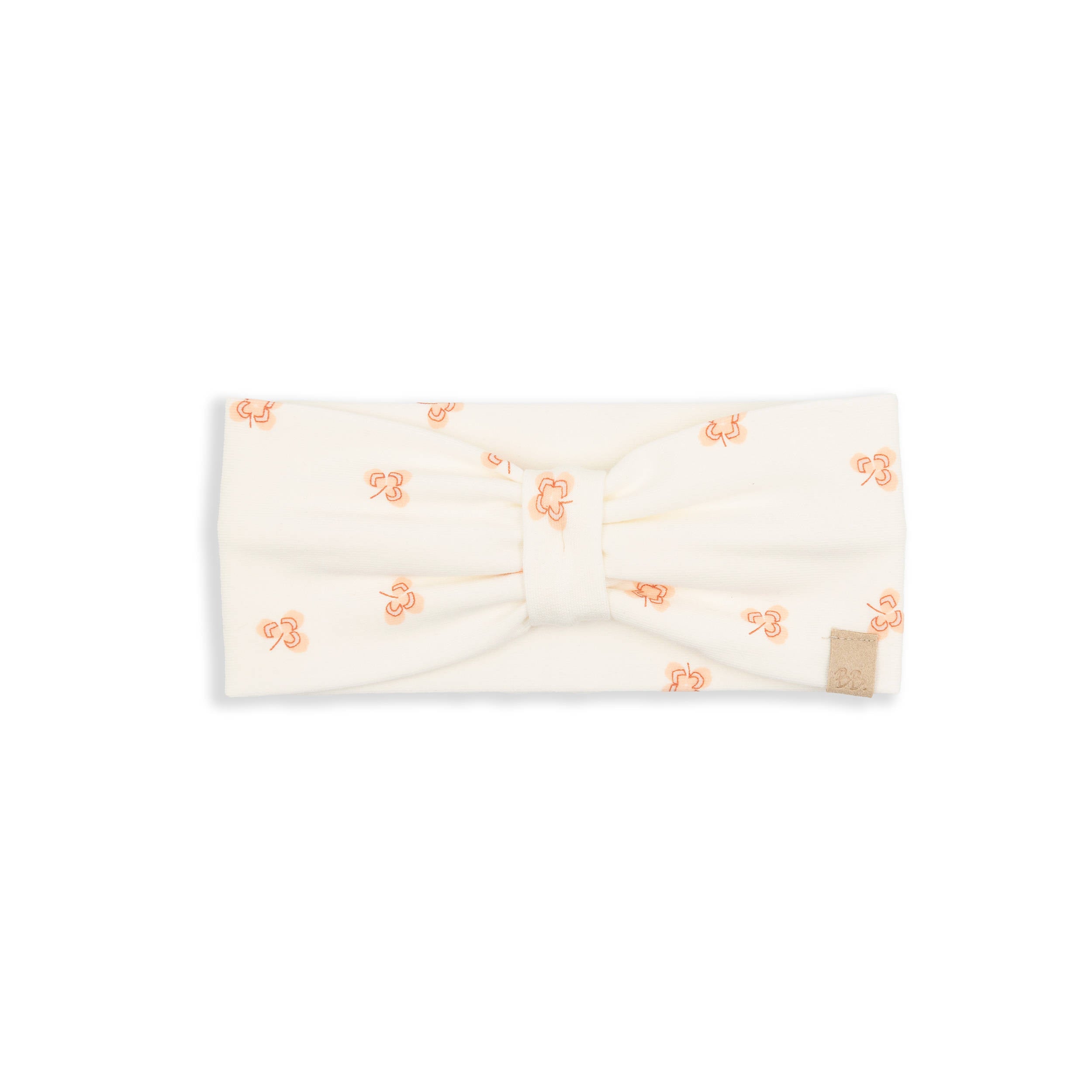 fascia-capelli-bamboom-print-lucky-leaves-280-cotone-nodo image 1
