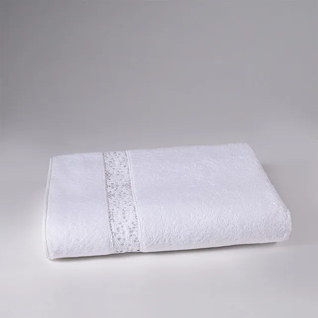 rivolta-carmignani-liberty-telo-bagno-100x150-cm-in-spugna-di-cotone-con-pizzo-m image 1