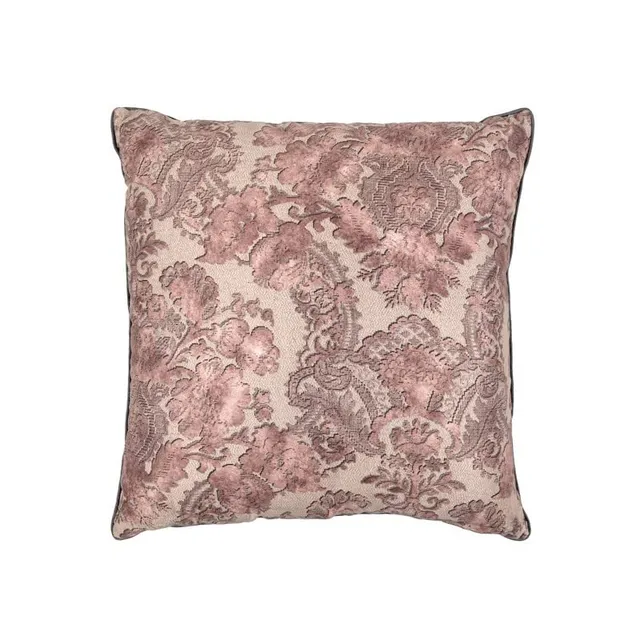 fazzini-broccato-cuscino-arredo-50x50-cm-rosa-canyon image 1