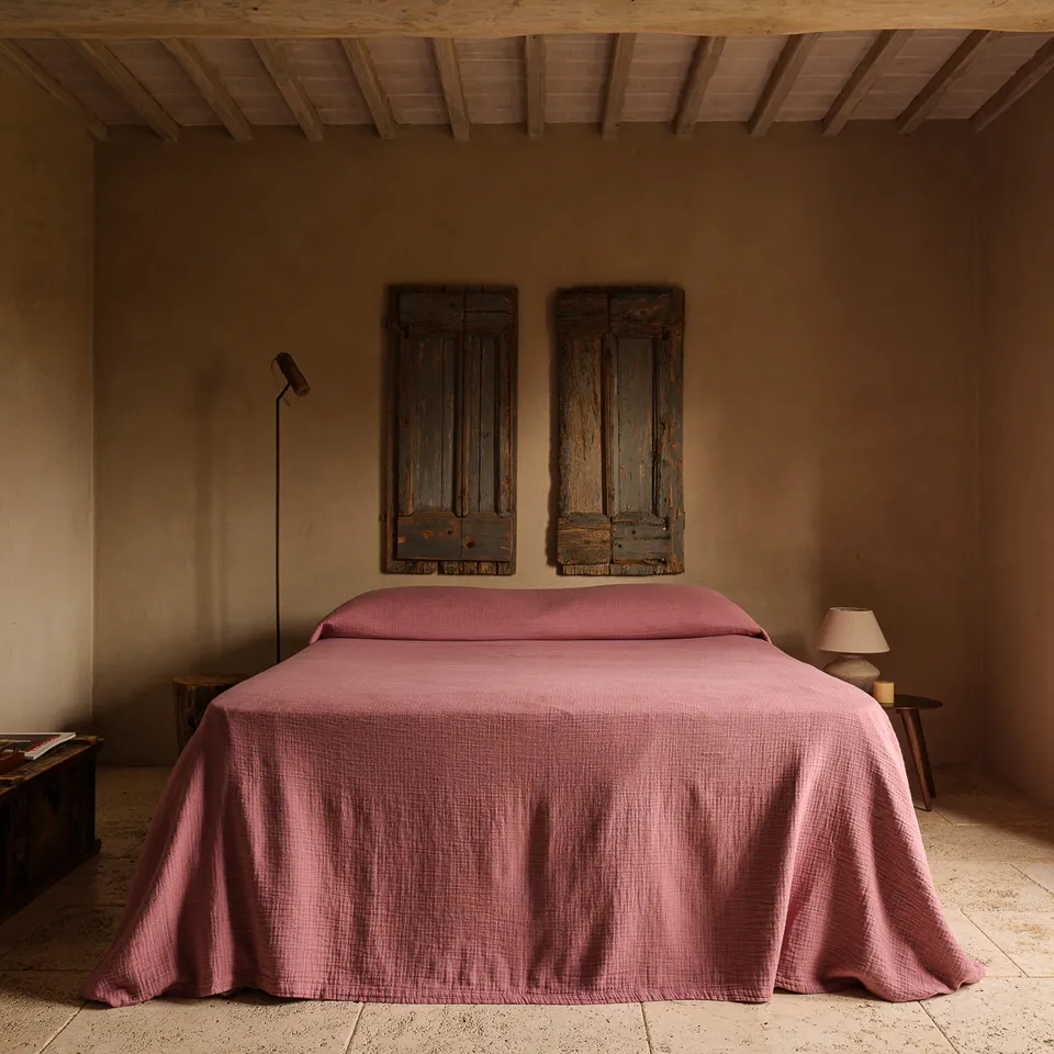 dalfilo-copriletto-in-mussola-cotone-250x270-matrimoniale-doppio-strato image 1