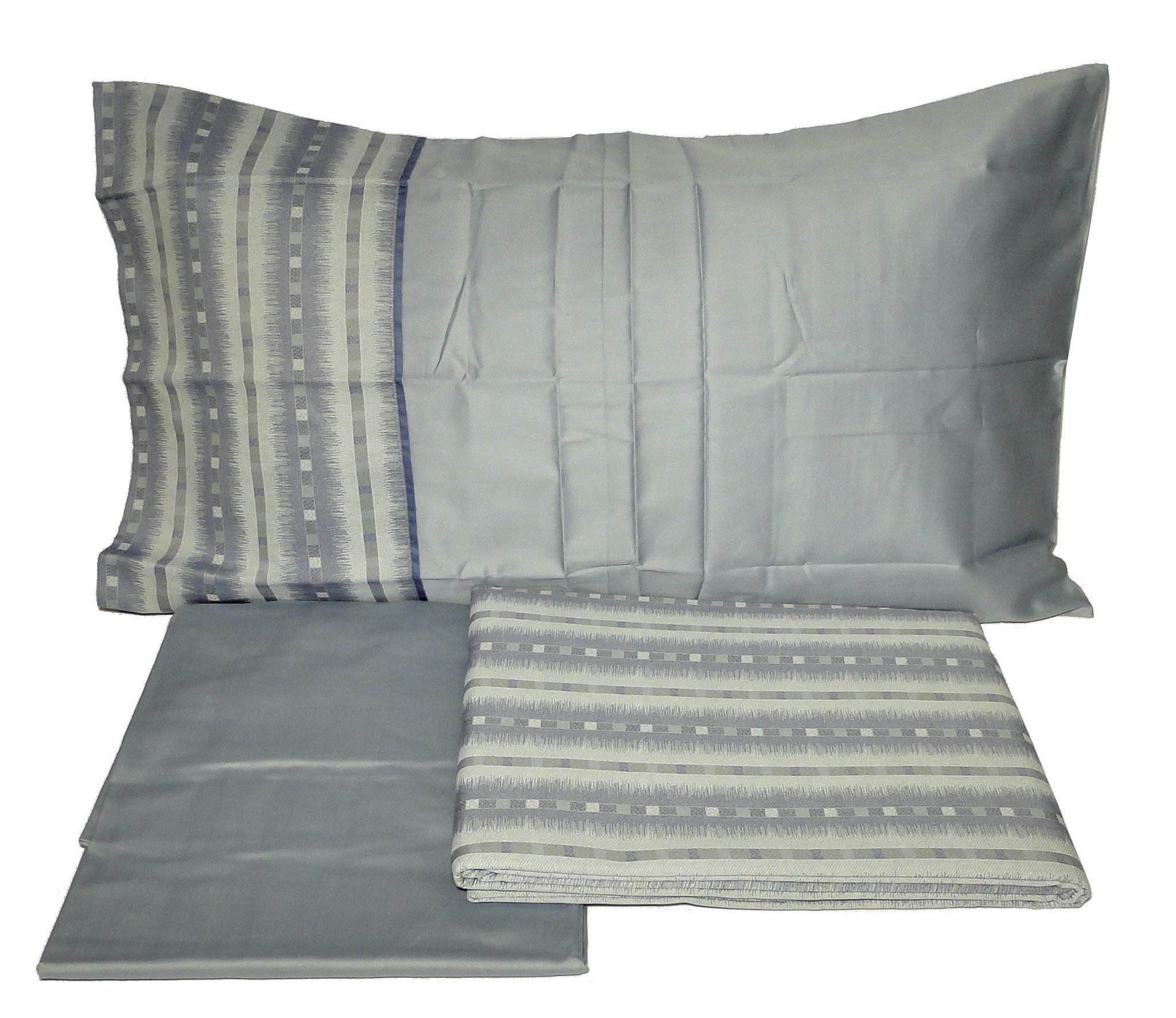 fazzini-ikat-5-azzurro-completo-copripiumino-matrimoniale-maxi image 1