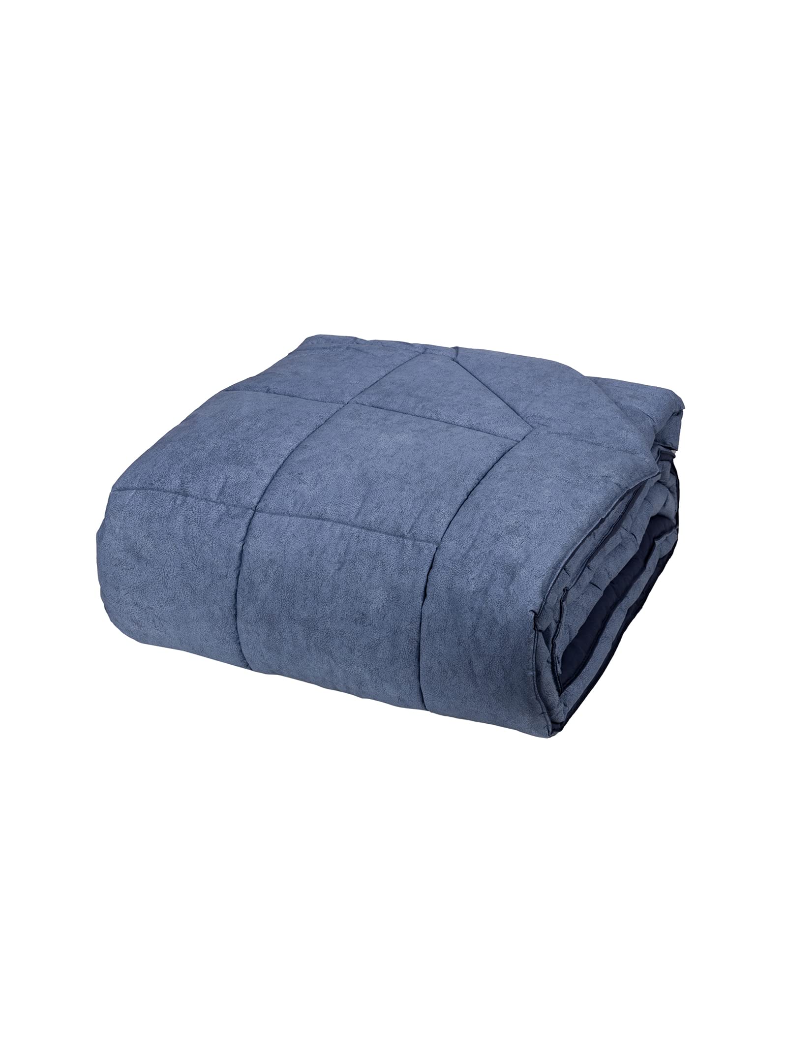 fazzini-galuchat-trapunta-singola-180x270-blu-percalle-cotone image 1