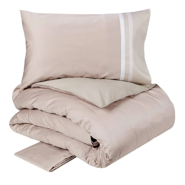 fazzini-kubric-60-completo-copripiumino-matrimoniale-reversibile-rosa-torrone image 1