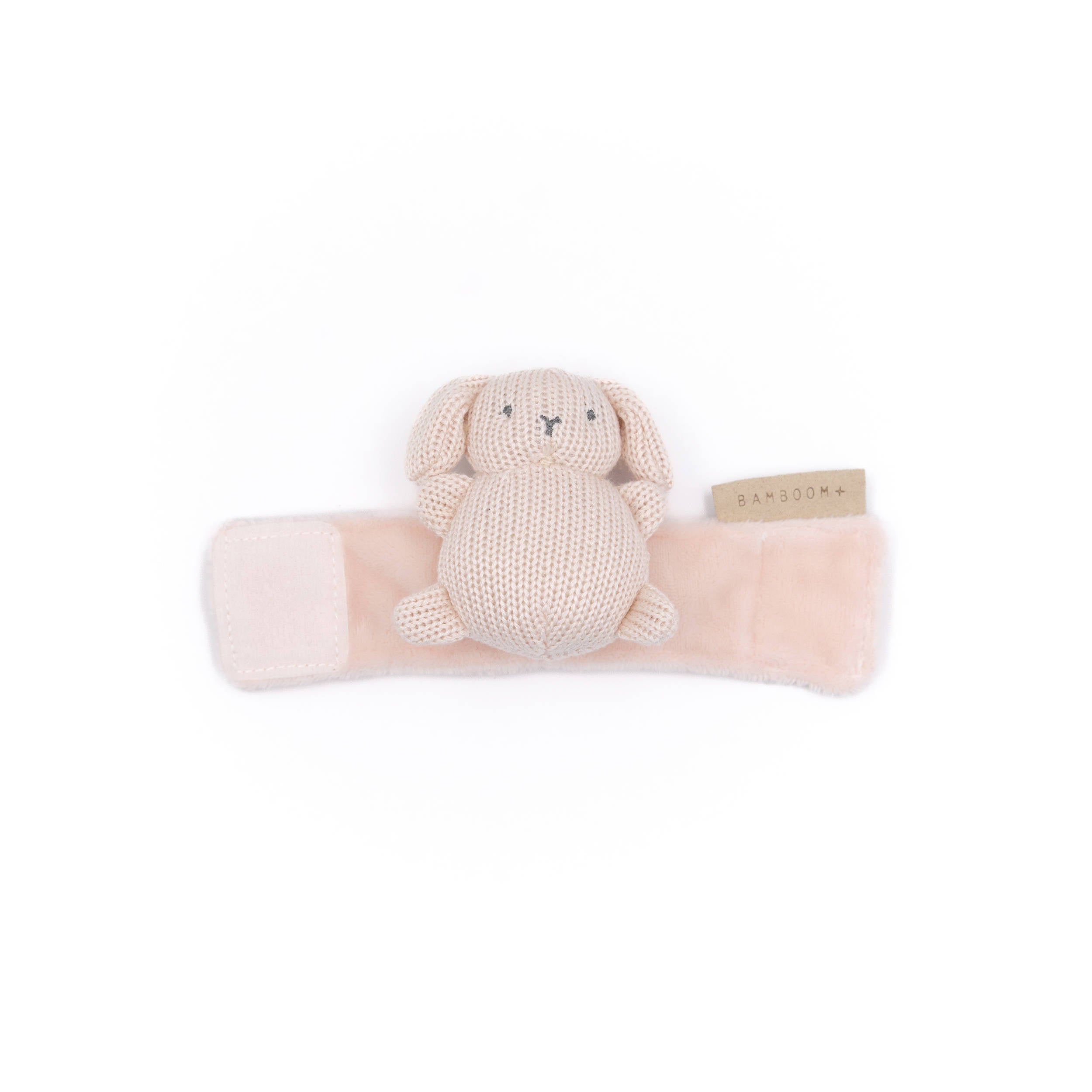 bamboom-giochino-braccialetto-maglia-rabbit-rosa-04 image 1