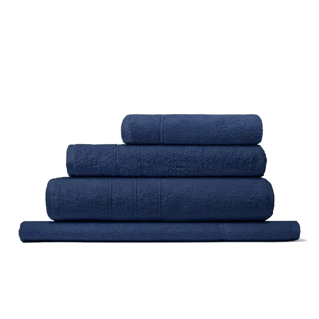 dalfilo-set-asciugamani-all-in-linea-classica-4-pezzi-in-cotone-500 image 1