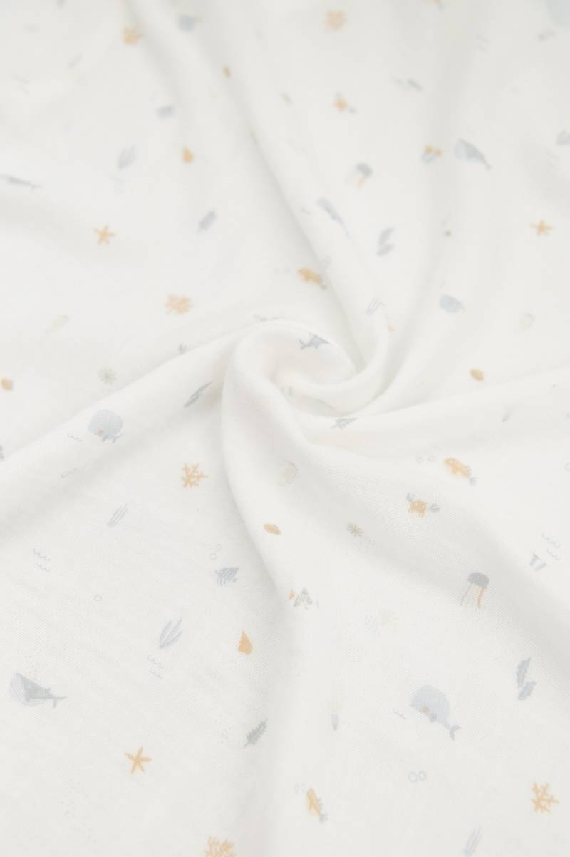 bamboom-swaddle-xl-2pack-120x120cm-print-sealife-326-bamb-e-cotone image 2