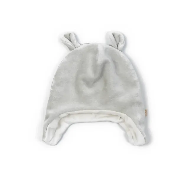 bamboom-cappellino-bambino-in-velluto-grigio-ghiaccio-27 image 1