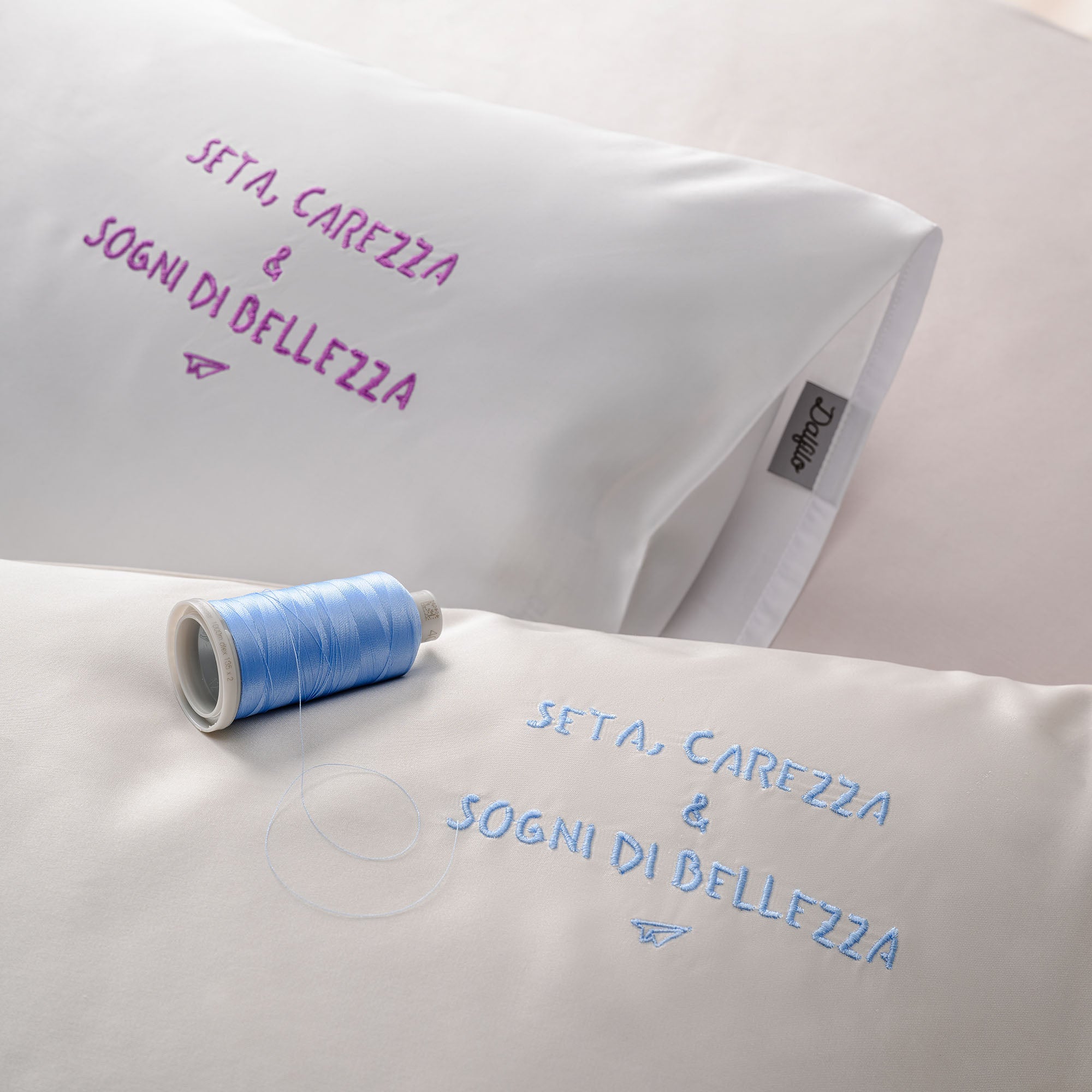 dalfilo-federa-in-seta-linea-daria-50x80-cm-edizione-limitata-lilla image 4