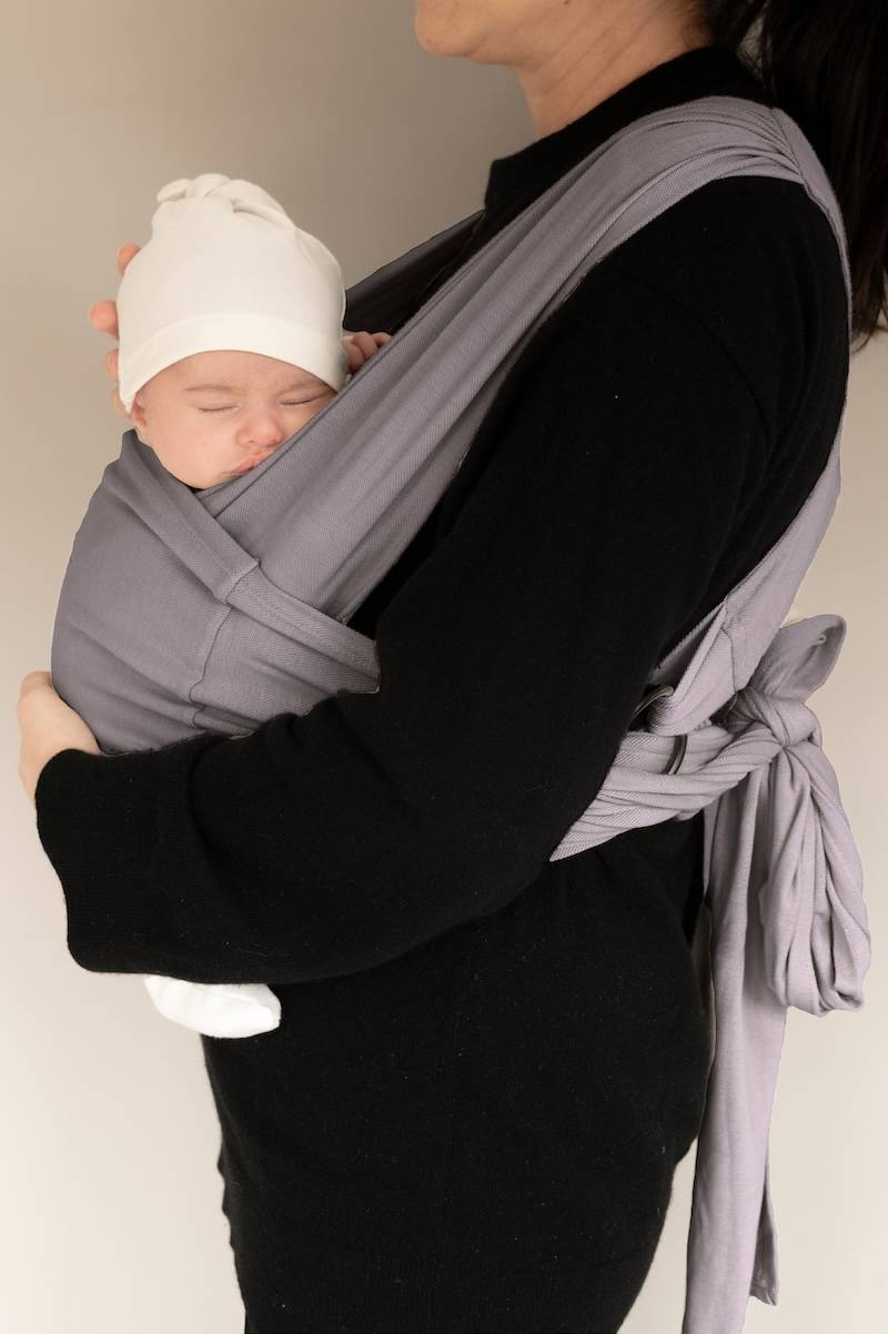 bamboom-sling-easy-grigio-05-fascia-porta-beb image 5