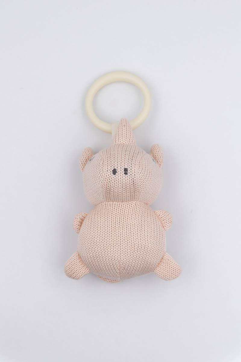 bamboom-pull-shake-toy-rino-rosa-04 image 2