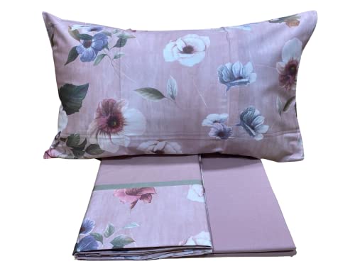 fazzini-velvet-completo-lenzuola-2-piazze-in-raso-300tc-rosa image 4