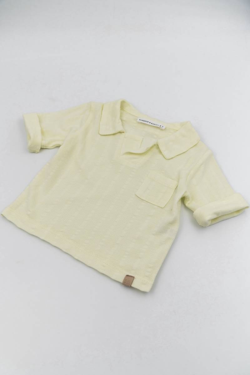 bamboom-polo-shirt-mc-maniche-corte-lime-120 image 2