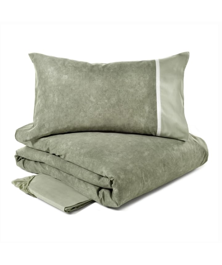fazzini-galuchat-completo-copripiumino-2-piazze-verde image 1