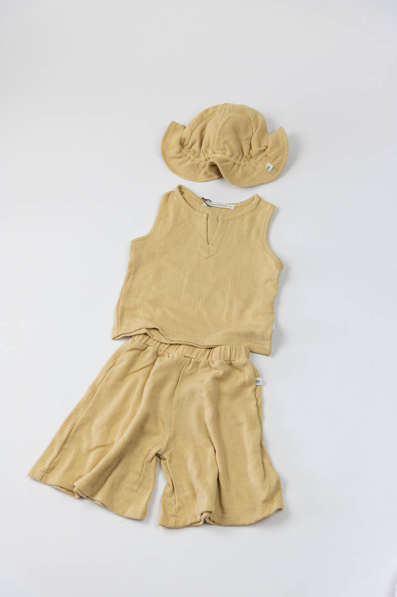 bamboom-top-smanicato-muslin-cammello-62-top-estivo-bimba image 2