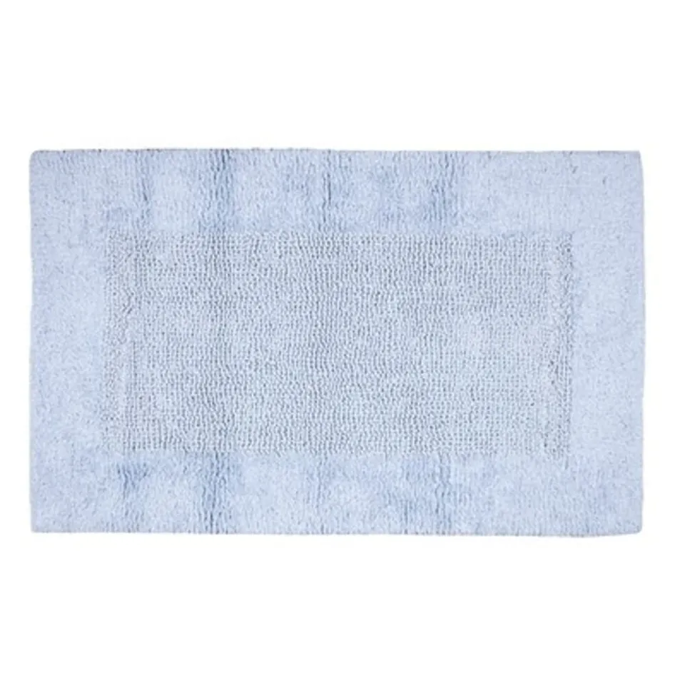 fazzini-up-and-down-tappeto-puro-cotone-reversibile-70x140-cm-blue-fog image 1
