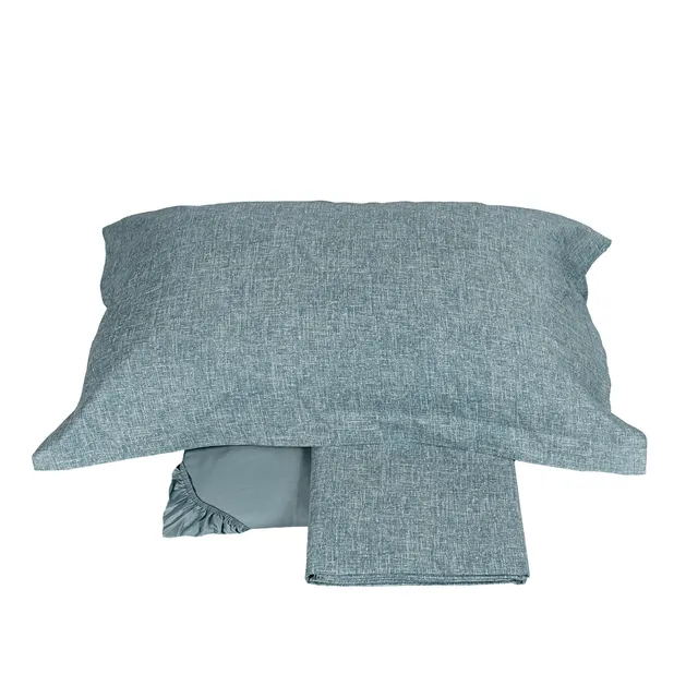 fazzini-baco-completo-copripiumino-matrimoniale-raso-300-tc-blue-fog image 1