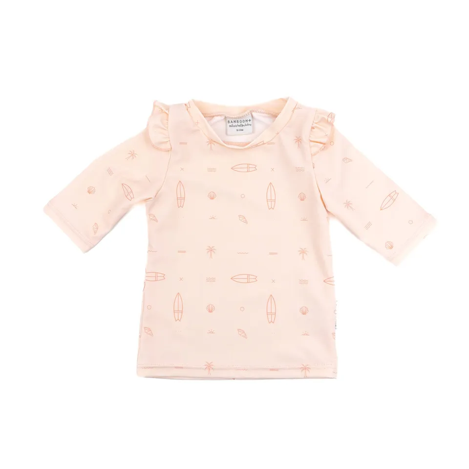 bamboom-t-shirt-mare-3-4-uv50-bimba-surf-print-girl-235 image 1