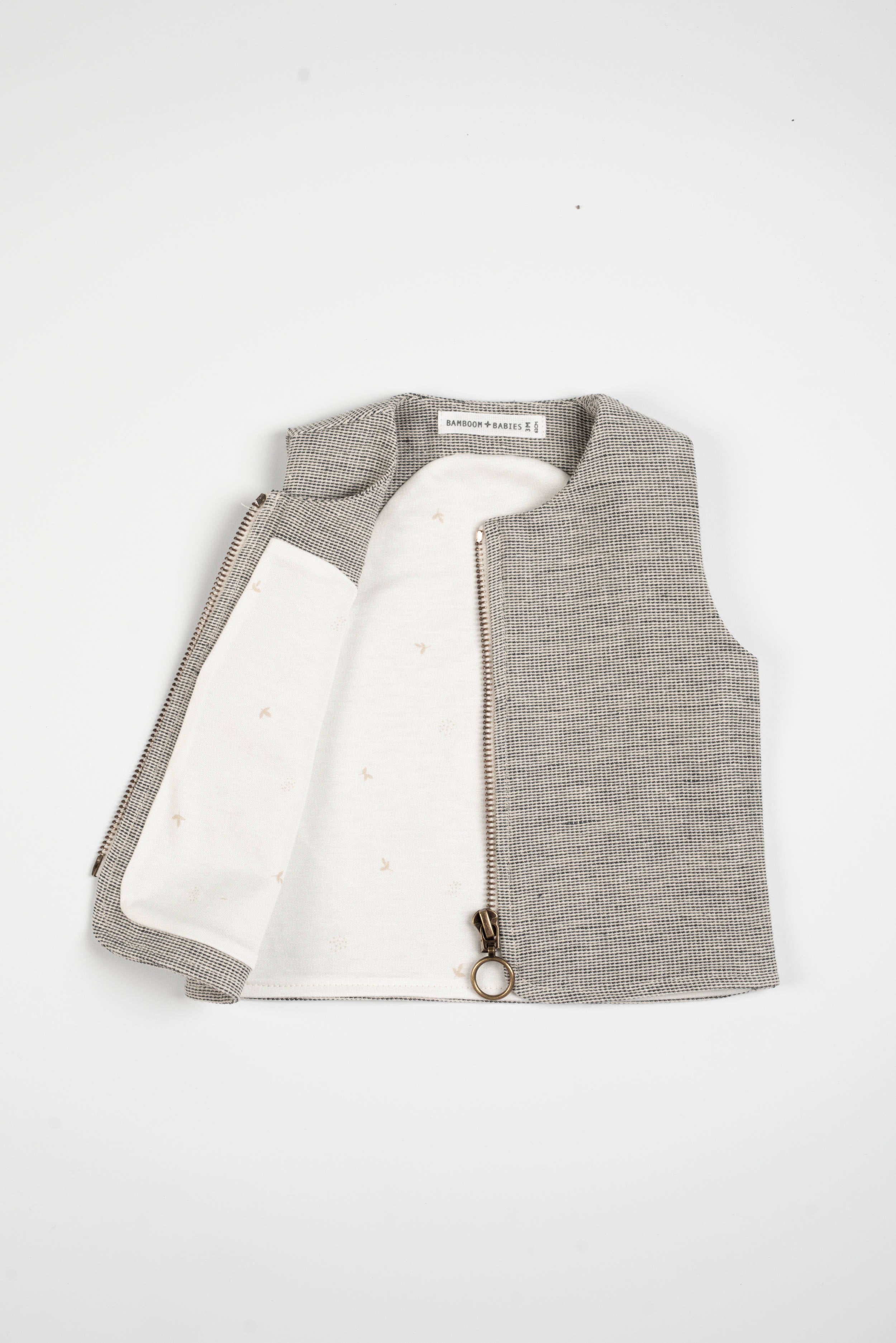 bamboom-gilet-orso-con-zip-blu-07-bimbo image 3