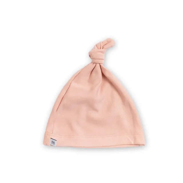 bamboom-cappellino-neonato-con-nodo-pure-rosa-04 image 1