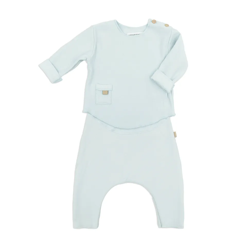 bamboom-twinset-pure-sky-grey-352-maglia-pantaloncino image 1