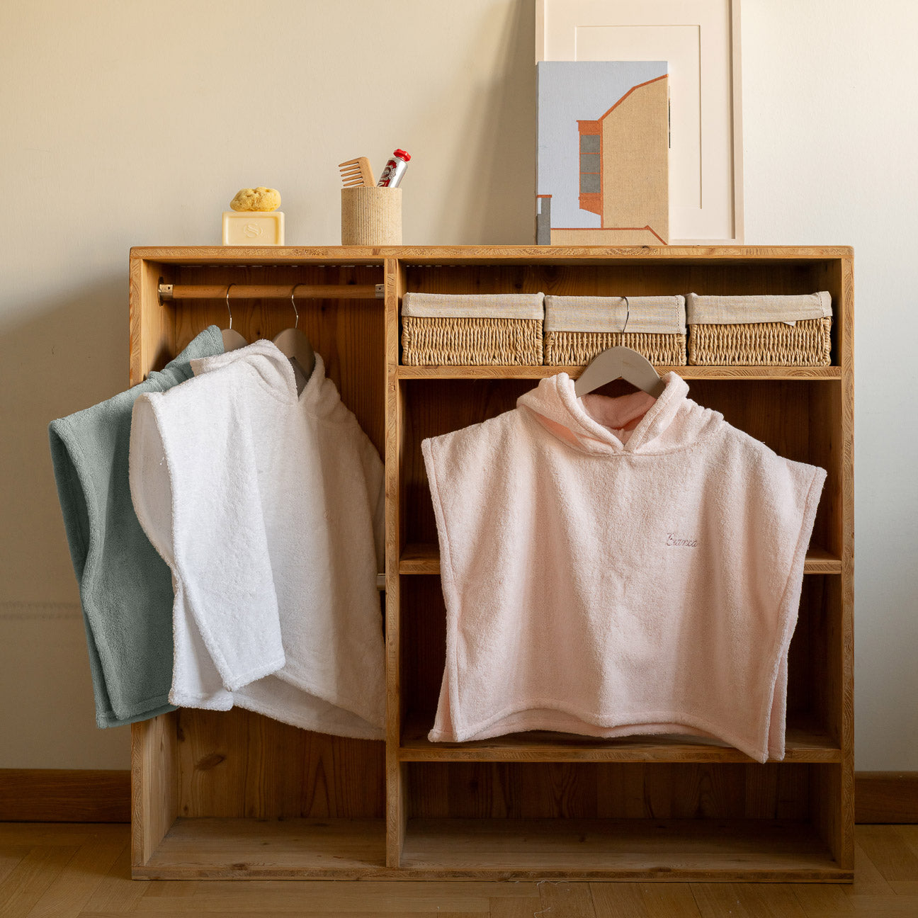 dalfilo-poncho-bimbi-in-spugna-di-cotone-con-cappuccio image 8