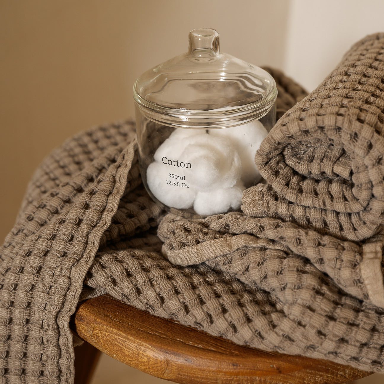 dalfilo-set-asciugamani-nido-d-ape-stonewashed-3-pezzi image 4