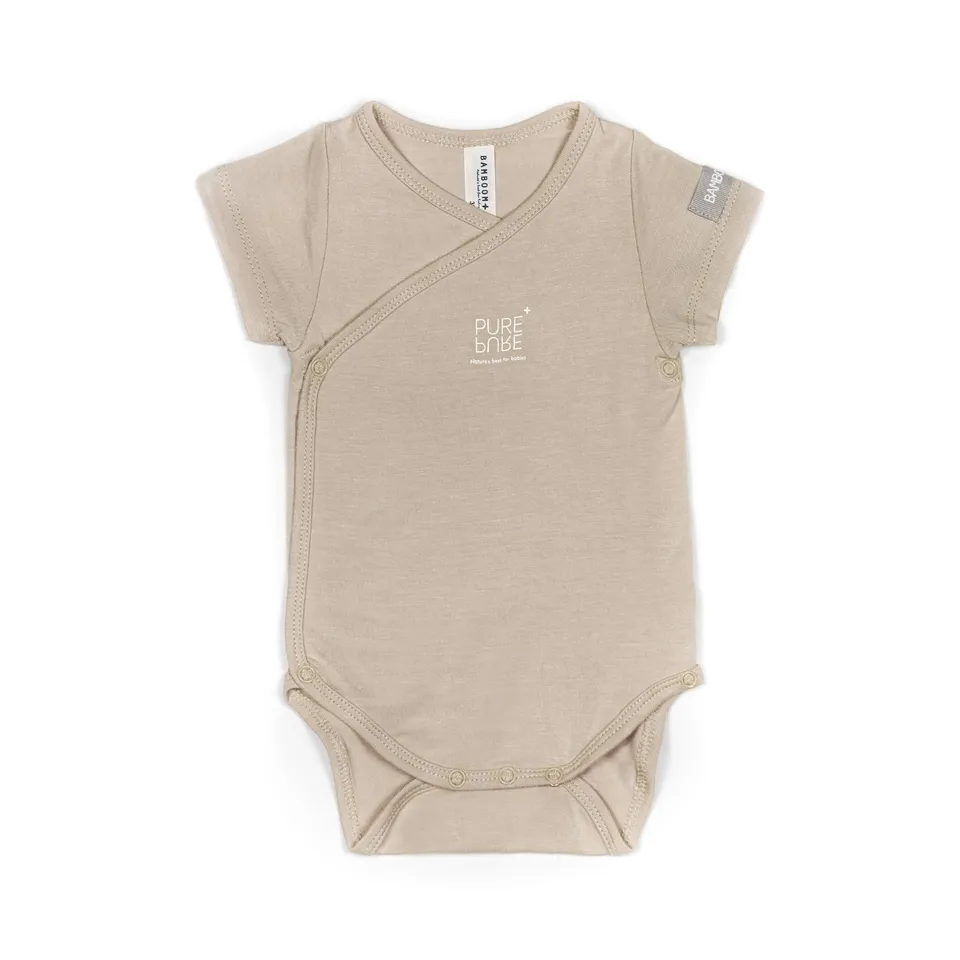 bamboom-body-bambino-maniche-corte-sabbia-09 image 1
