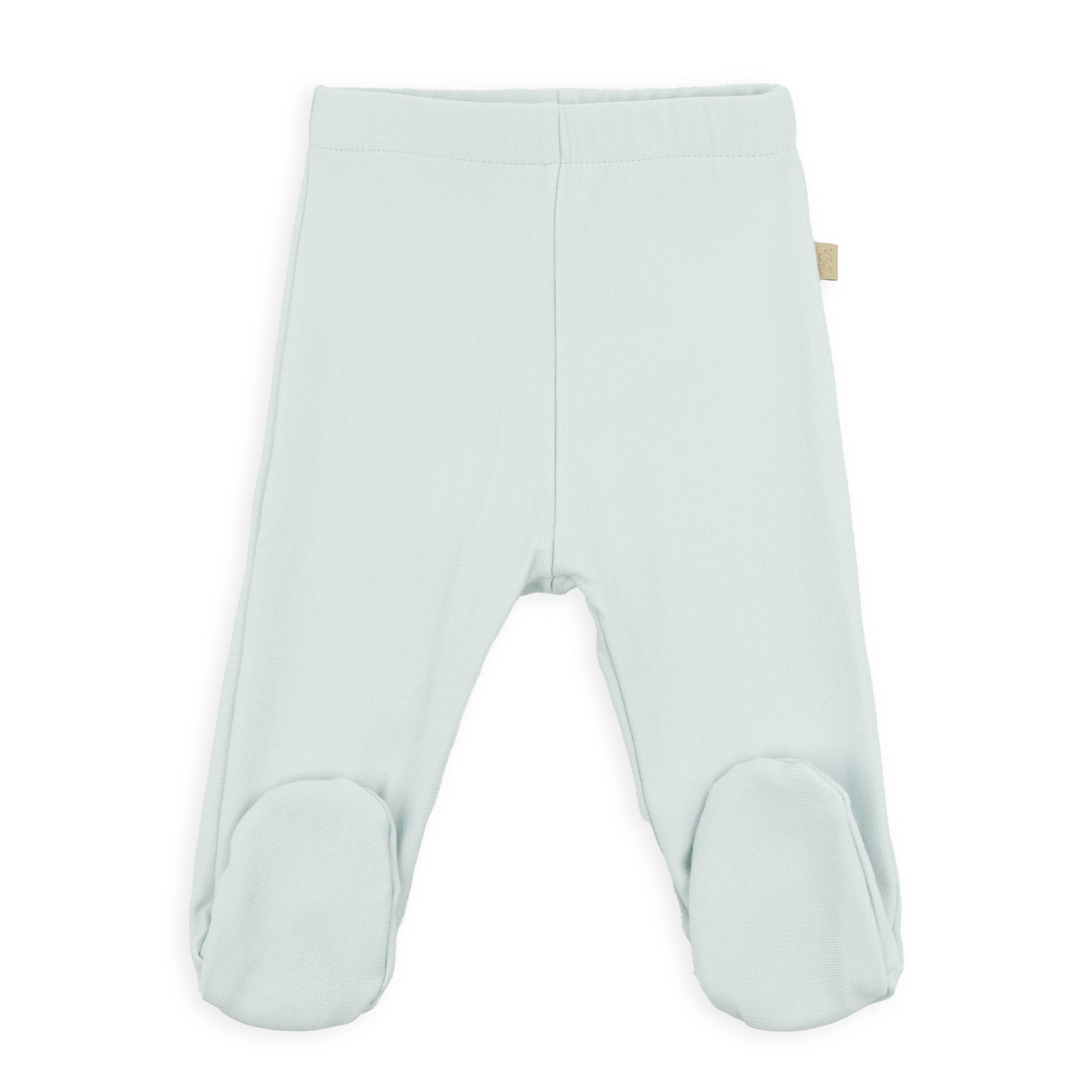 bamboom-pure-pantaloncino-neonato-con-piedi-sky-grey-352 image 1
