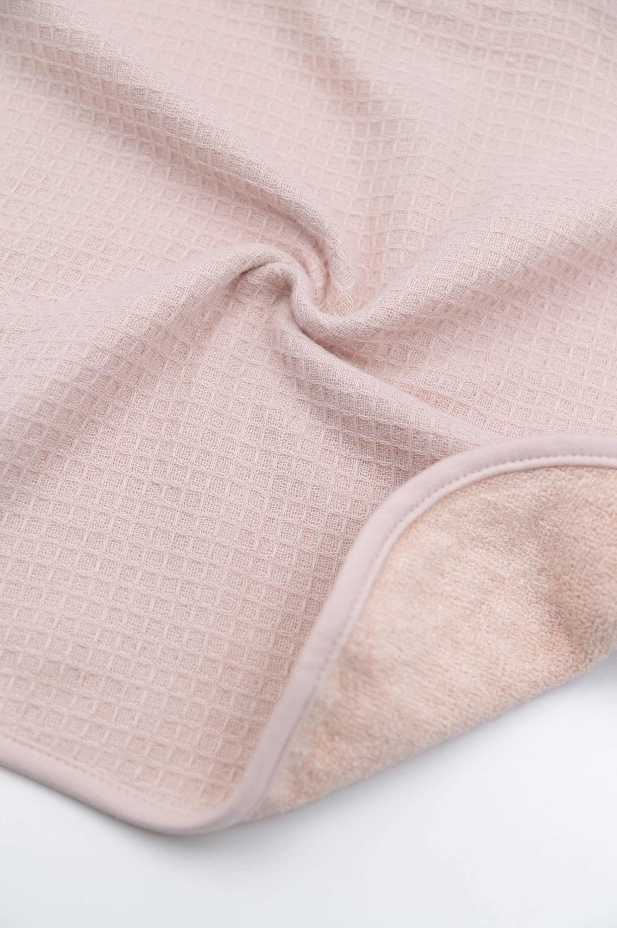 bamboom-poncho-waffle-vintage-pink-341-accappatoio-0-2y-2-4y image 5