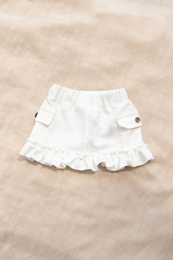 bamboom-gonna-corta-bimba-jeans-white-811 image 1