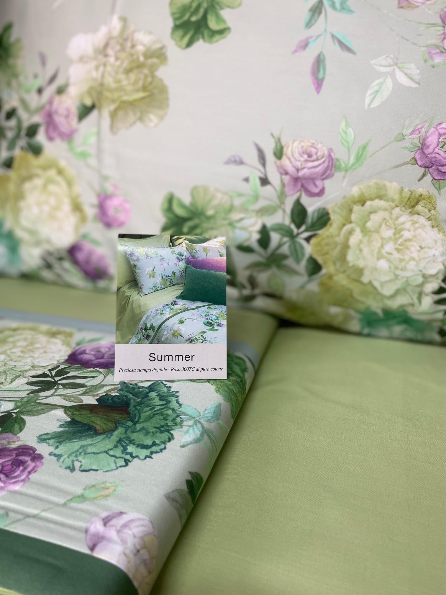 fazzini-summer-completo-lenzuola-2-piazze-raso-300tc-gray-green image 3
