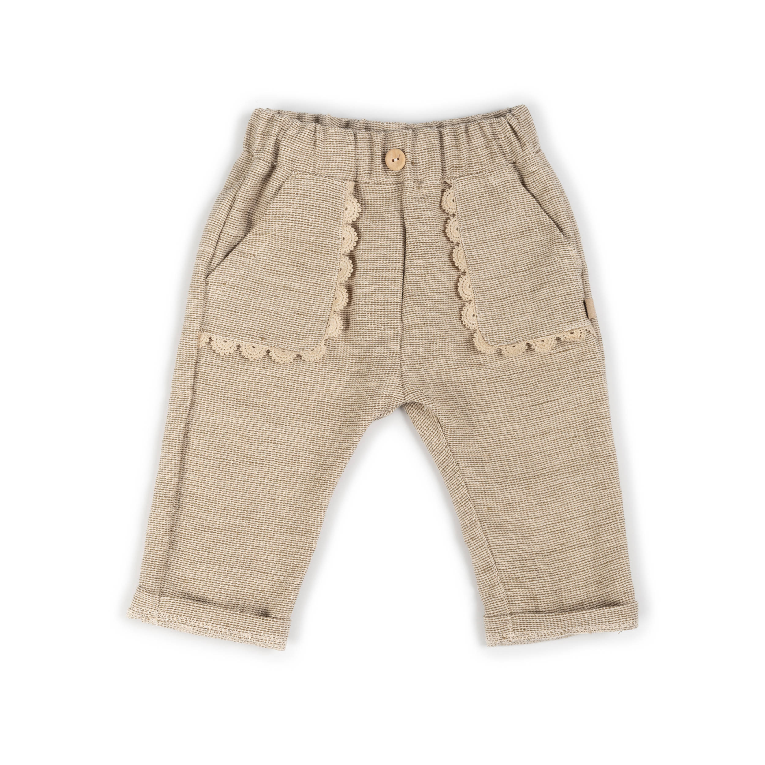 bamboom-pants-con-tasche-in-embroidery-mustard-270 image 1