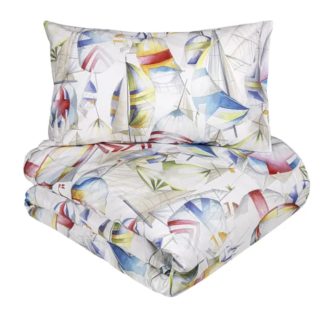 fazzini-spinnaker-parure-copripiumino-2-piazze-grigio-perla image 1