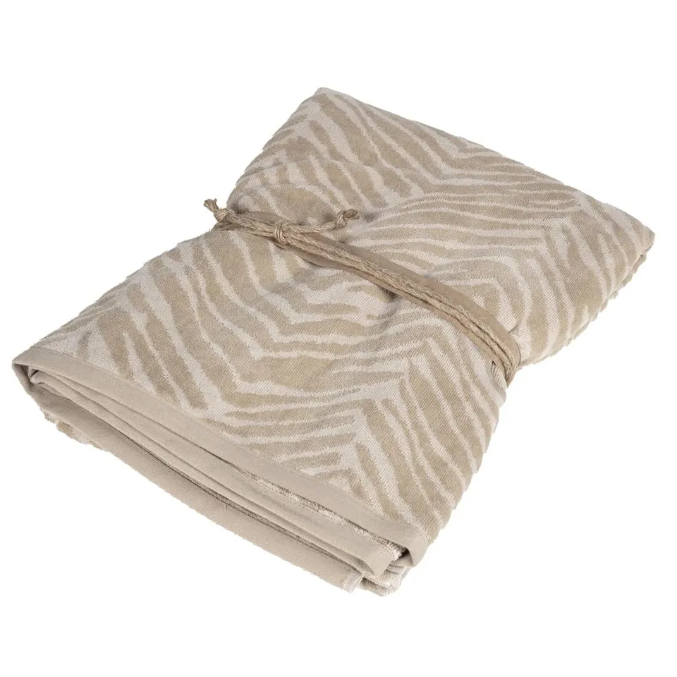 fazzini-africa-telo-bagno-100x180-cm-naturale image 1