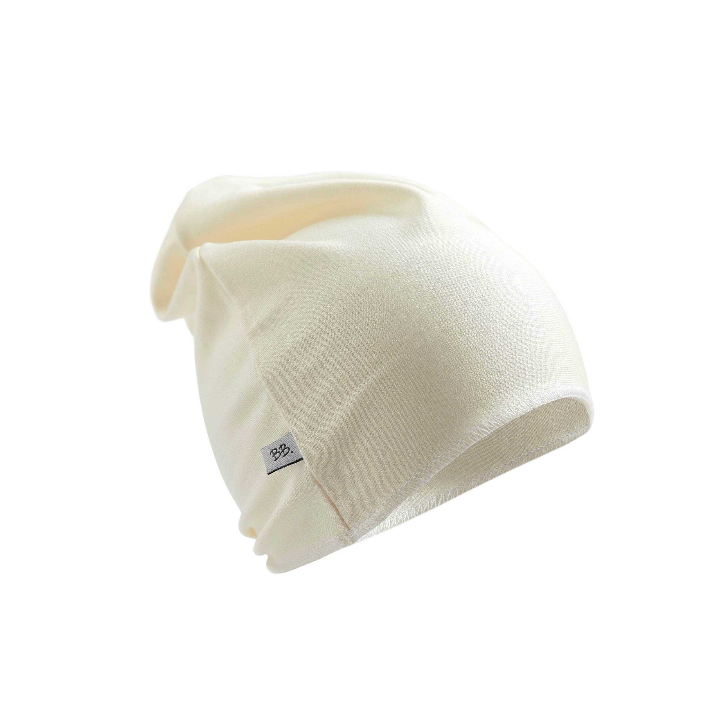 bamboom-cappellino-neonato-pure-panna-02-in-fibra-di-bamb image 1