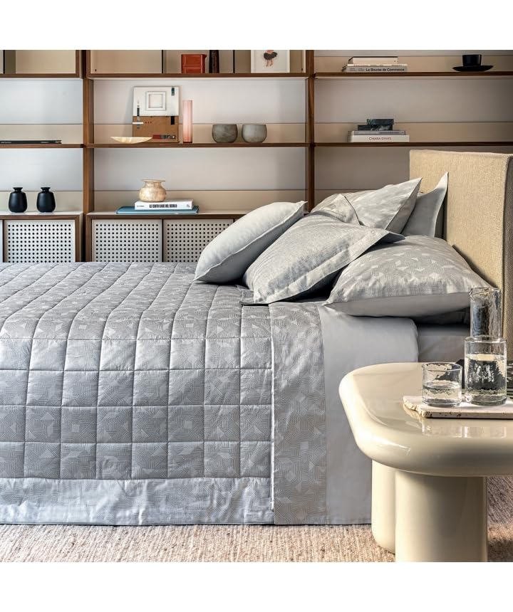 fazzini-nazca-completo-letto-2-piazze-grigio-perla-nazcobo-268 image 3