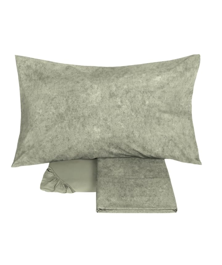 fazzini-galuchat-completo-lenzuolo-copriletto-2-piazze-verde image 1