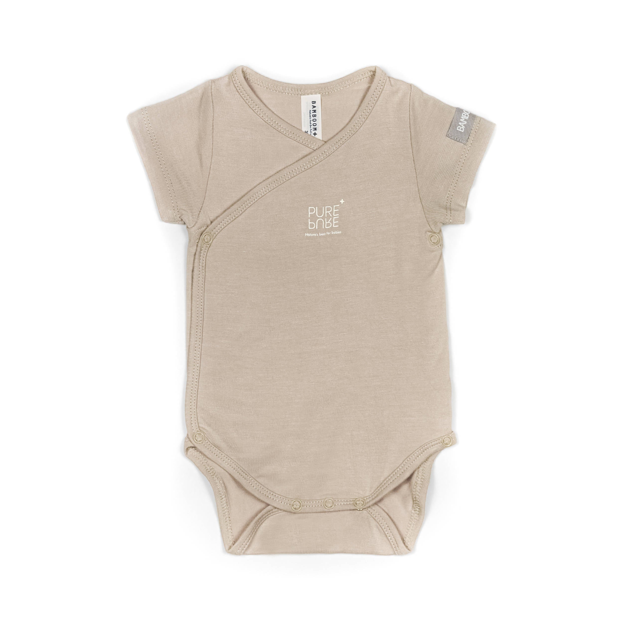 bamboom-body-bambino-maniche-corte-sabbia-09 image 1