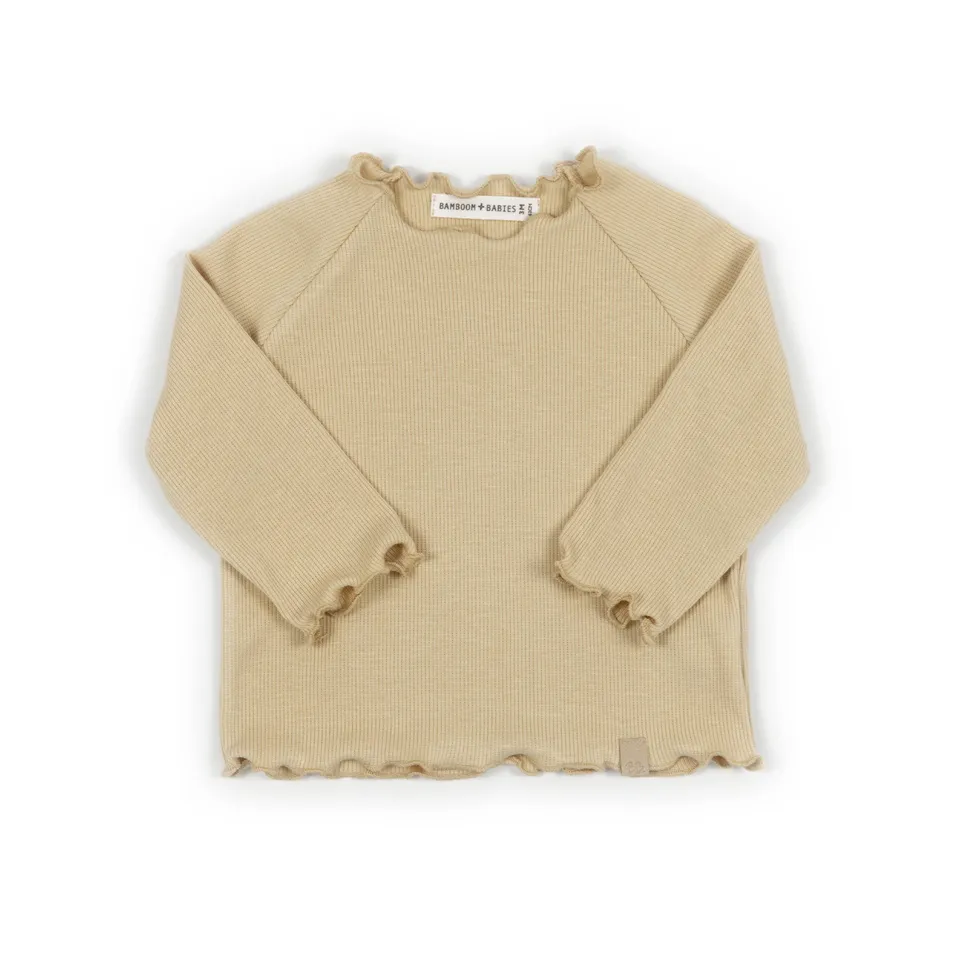 bamboom-shirt-bimba-maniche-lunghe-mustard-270-3m-36m image 1