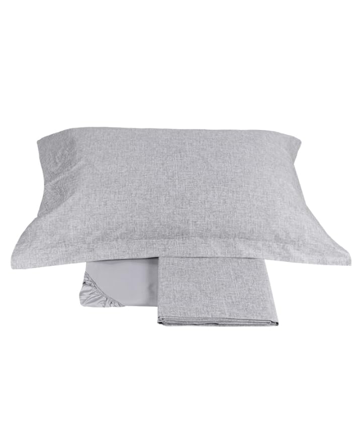 fazzini-baco-completo-lenzuola-matrimoniale-raso-cotone-300tc-perla image 1