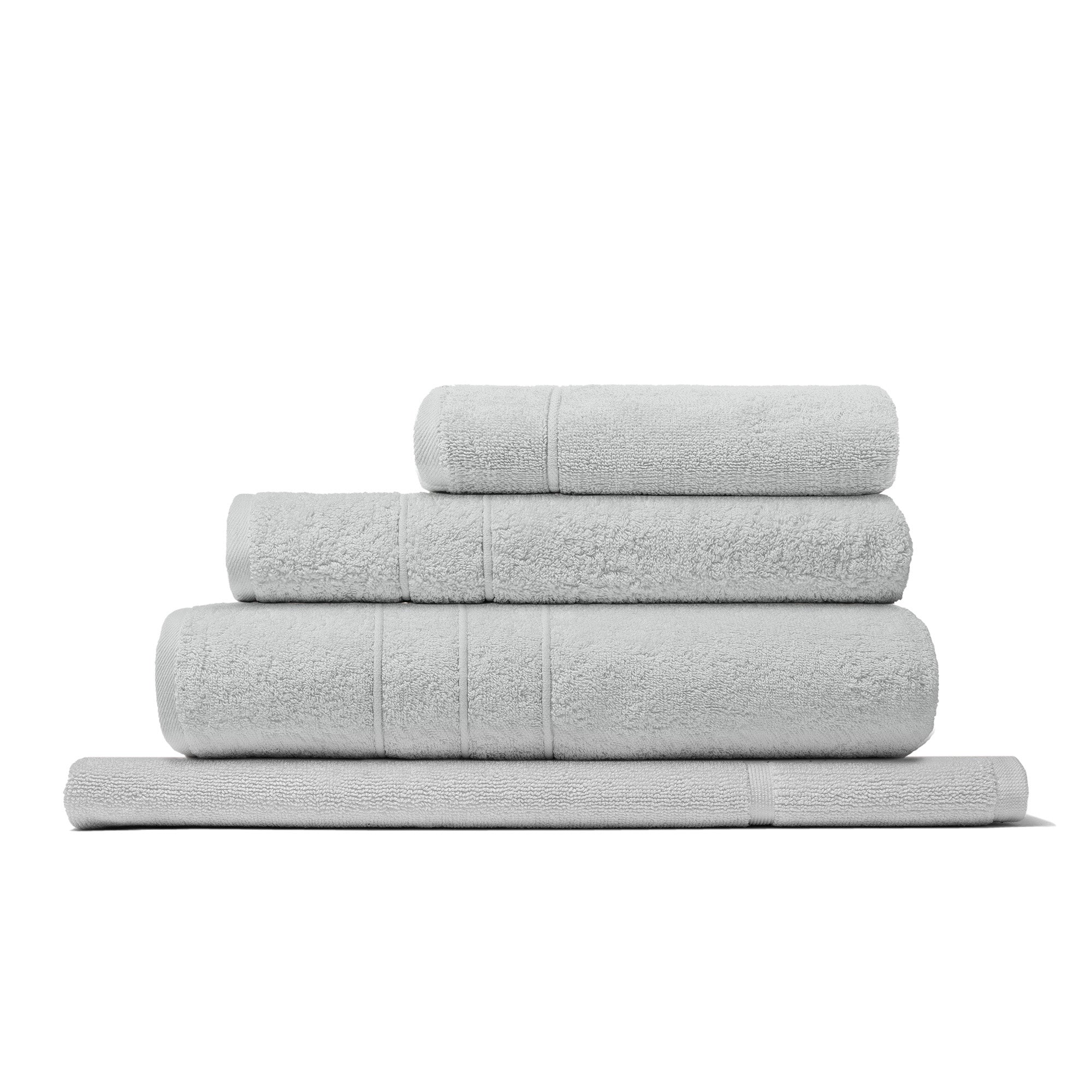dalfilo-asciugamani-all-in-linea-classica-set-bagno-4-pezzi-in-cotone-500-g-mq image 1