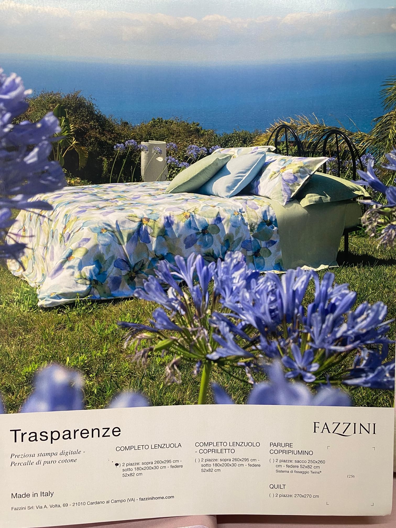 fazzini-trasparenze-completo-lenzuola-matrimoniali-percalle-cotone image 5