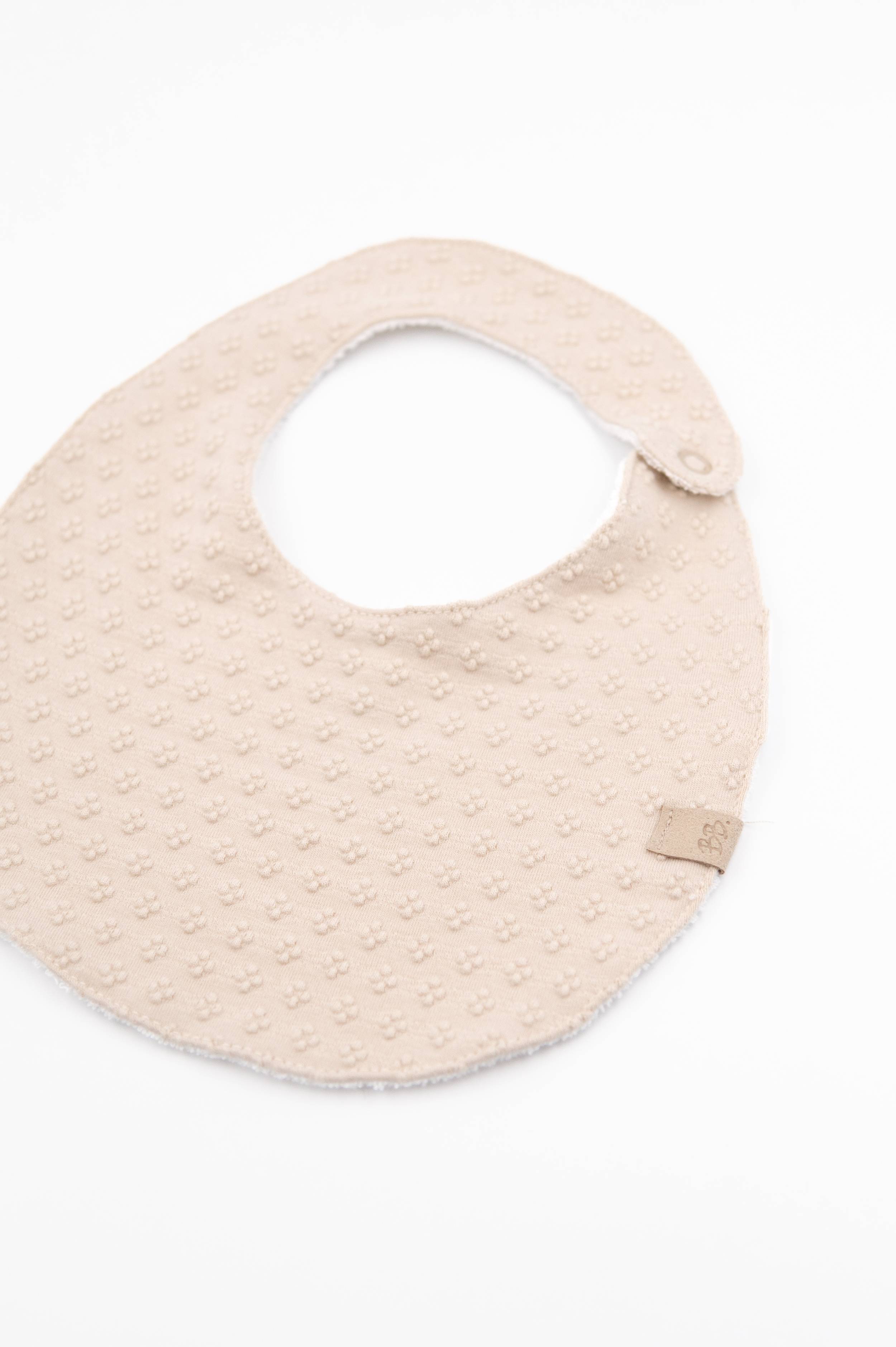 bavaglino-bamboom-almond-cream-273-in-jersey-dots-bamb image 2