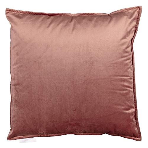 fazzini-fascino-cuscino-arredo-50x50-cm-velluto-corallo-sfoderabile image 2