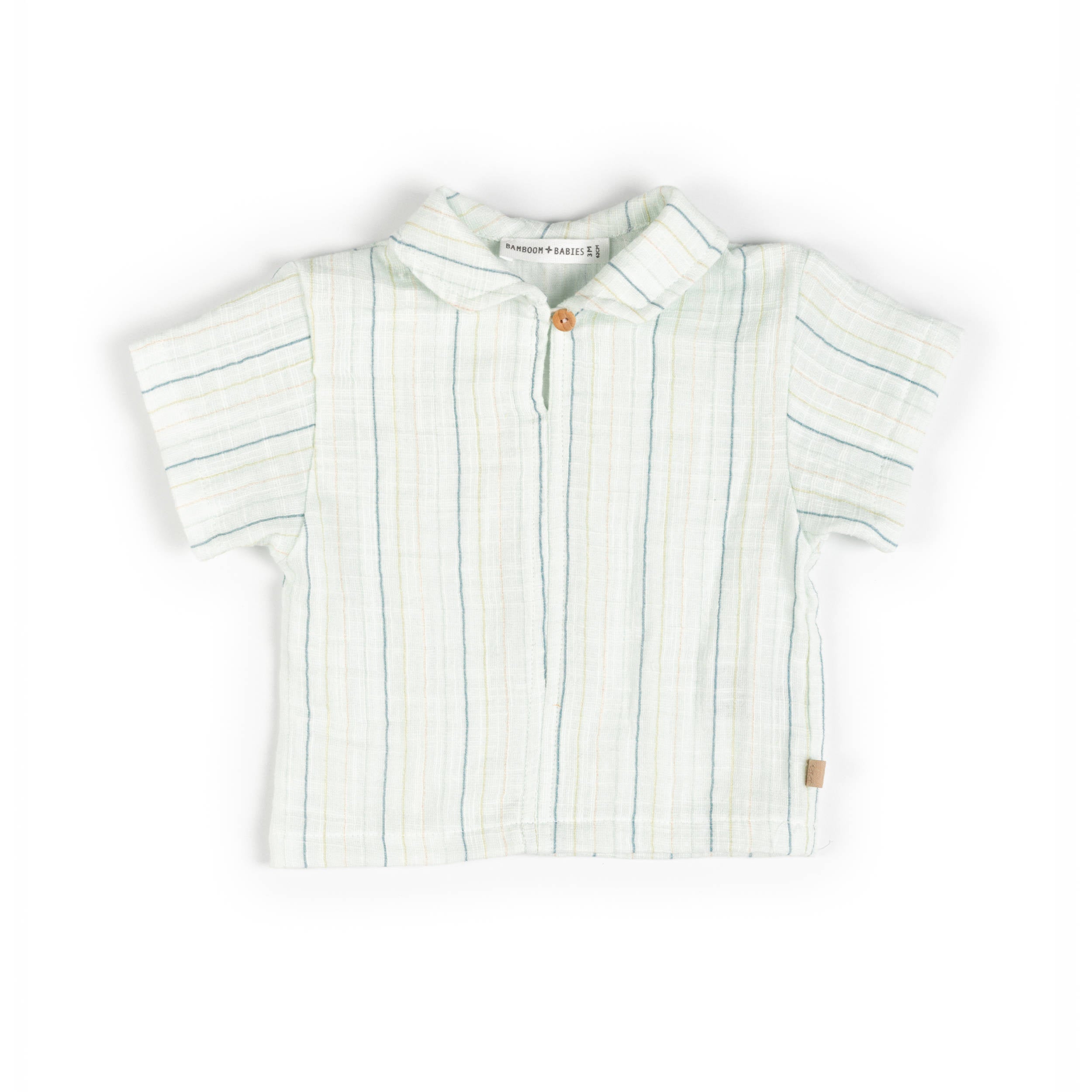 bamboom-shirt-con-colletto-stripe-acqua-271 image 1