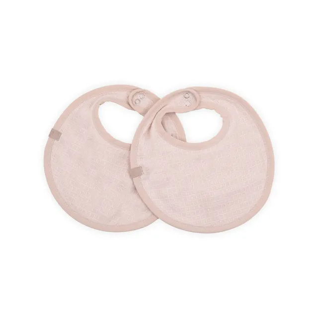 bamboom-set-bavaglino-waffle-2-pezzi-vintage-pink-341 image 1